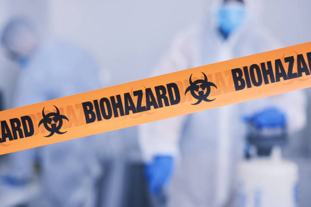 Professional Blood Cleanup technician working in Bushnell, FL